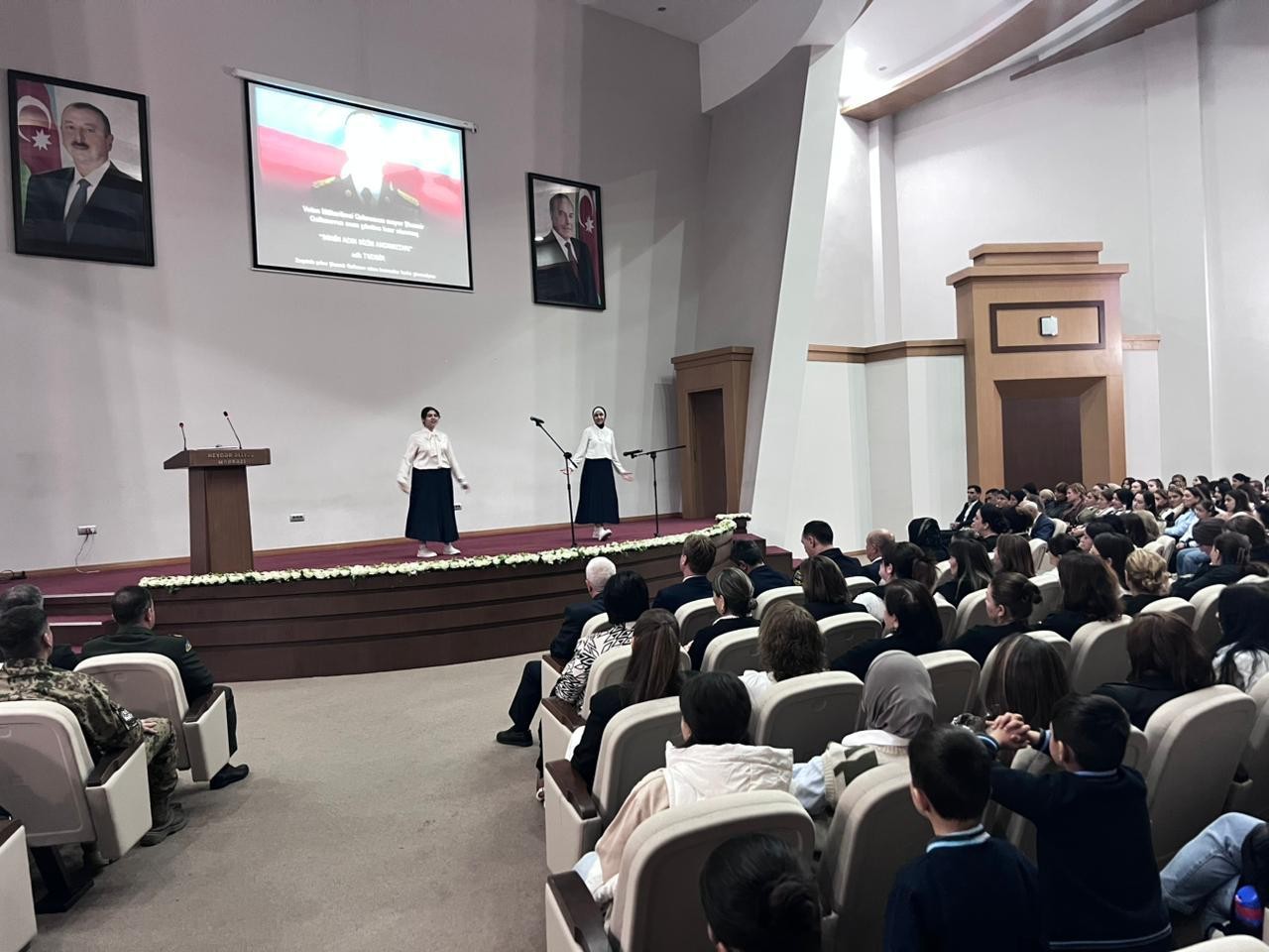 Zaqatalada şəhid mayorun xatirəsinə həsr olunmuş tədbir keçirildi - FOTOLAR